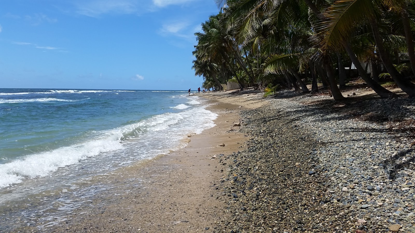 Playa Caribe的照片 带有碧绿色纯水表面