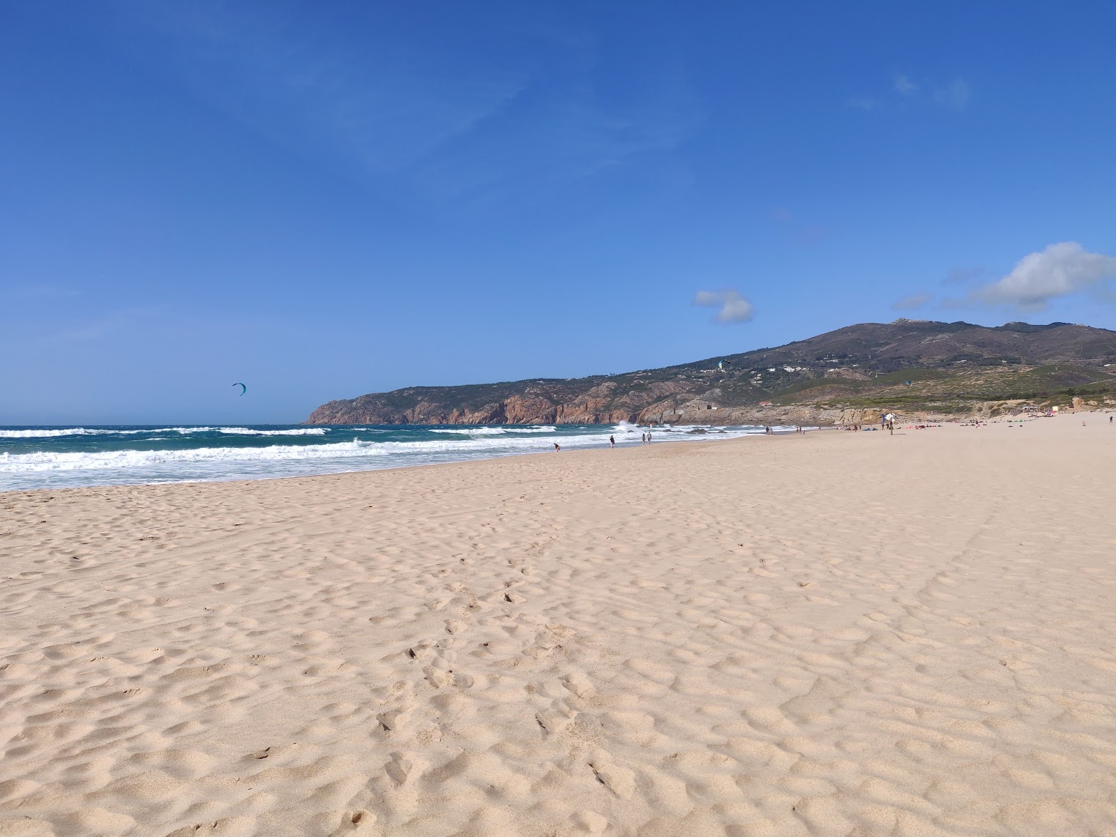 Photo of Guincho Beach and the settlement