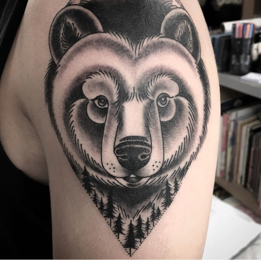 Explore money rose tattoo ideas, creative tattoo ideas in Denver, available at Think Tank Tattoo