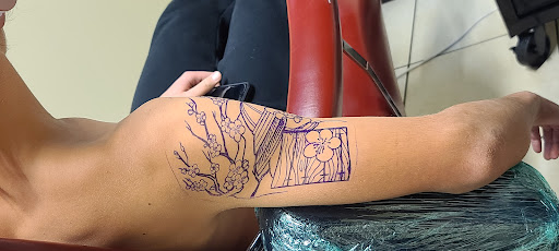 Find bubble tattoo ideas for your next unique tattoo in Cabot at Painted Elephant Studio Tattoos & Piercing Shop