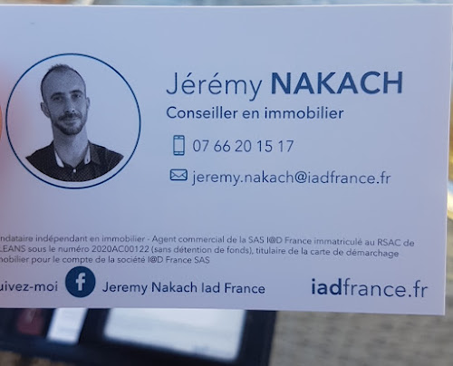 Agence immobilière Jeremy NAKACH - Iad France Courtenay et alentours 45 89 Courtenay