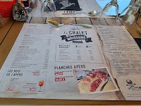 Menu du Le Chalet des Moissons à Balma
