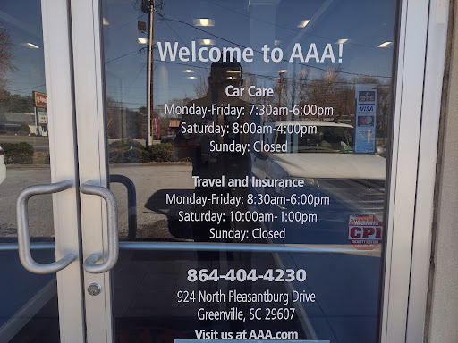 Insurance Agency «AAA - Pleasantburg Dr», reviews and photos, 924 N Pleasantburg Dr, Greenville, SC 29607, USA