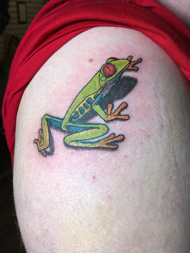 Explore biomechanical tattoo ideas, creative tattoo ideas in Eureka Springs, available at Sailors Luck Tattoo