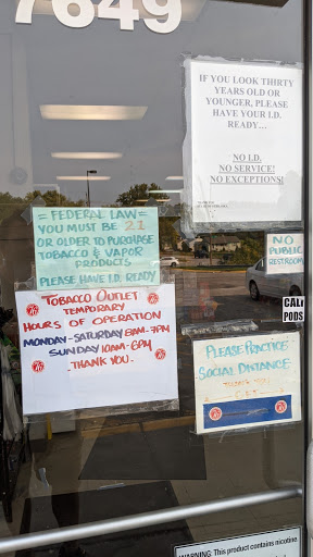 Tobacco Shop «Tobacco Outlet», reviews and photos, 7649 Cass St, Omaha, NE 68114, USA