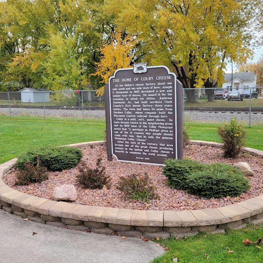 Wisconsin State Historical Marker 161: The Home of Colby Cheese
