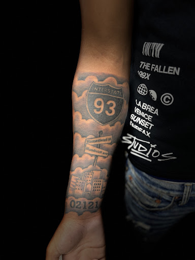 Explore mythical tattoo ideas, creative tattoo ideas in Mattapan, available at Famous Touch Tattoos