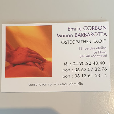 Barbarotta Manon osteopathe à Avignon