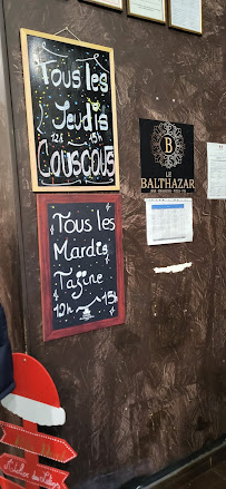 Restaurant Le Balthazar à Le Blanc-Mesnil (la carte)