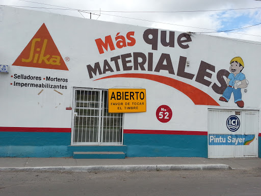 Más que materiales