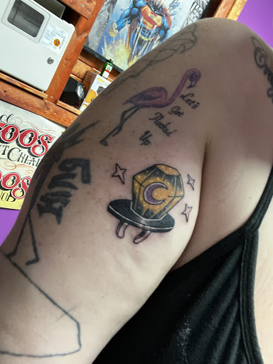 Explore piston tattoo ideas, creative tattoo ideas in Franklin, available at Iron Born Tattoo Studio