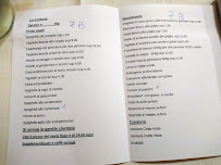 Carte du Bar Trattoria Da Giulia à Ospitaletto