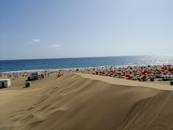 Foto de Maspalomas Wild com linha costeira longa e reta