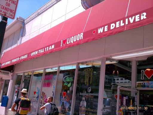 Liquor Store «I Love Liquor», reviews and photos, 1632 Collins Ave, Miami Beach, FL 33139, USA