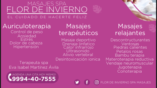 Spa y Masajes FLOR DE INVIERNO