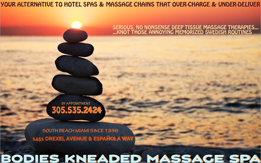 Day Spa «Bodies Kneaded Massage Spa South Beach Miami», reviews and photos, Drexel Ave & Española Way, Miami Beach, FL 33139, USA