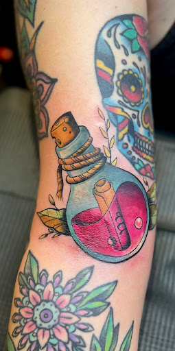 Explore cross hand tattoo ideas, creative tattoo ideas in Las Vegas, available at Club Tattoo The Venetian Grand Canal Shoppes