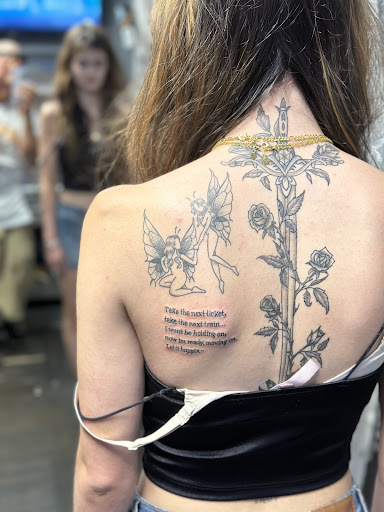 Explore cute monkey tattoo ideas, creative tattoo ideas in North Brunswick, available at The City of Angels Tattoo