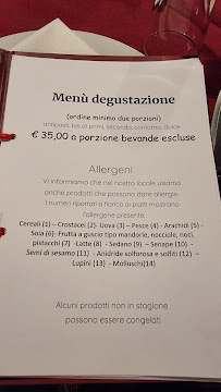 Menu du Il Quartino à Rimini