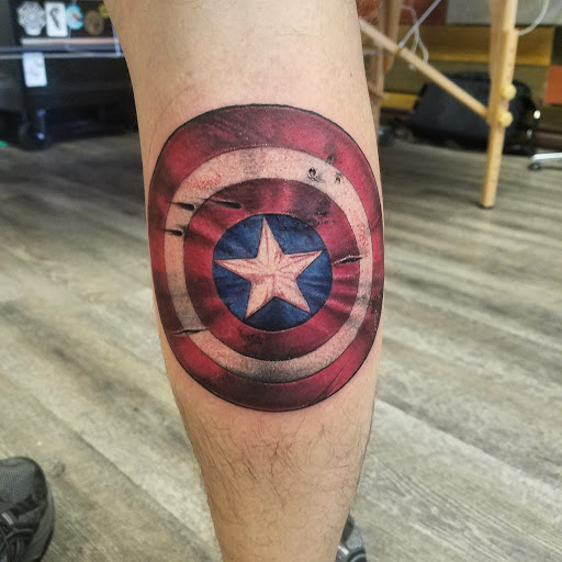 Explore gears of war tattoo ideas, creative tattoo ideas in Salt Lake City, available at State Street Tattoo Co. of Utah