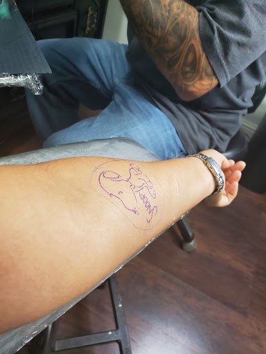 Explore men basketball tattoo ideas, creative tattoo ideas in Bakersfield, available at Society 9 Tattoo and Body Art Studio