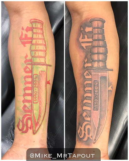 Explore egyptian god tattoo ideas, creative tattoo ideas in Houston, available at Tapout Tattooing