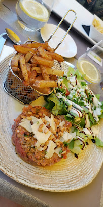 Steak tartare du Restaurant français Restaurant Le Petit Port à Fareins - n°5