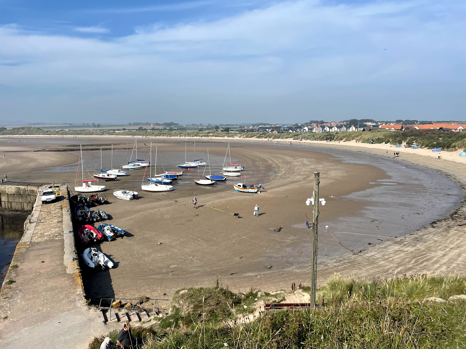 Photo de Plage de Beadnell Bay - endroit populaire parmi les connaisseurs de la détente