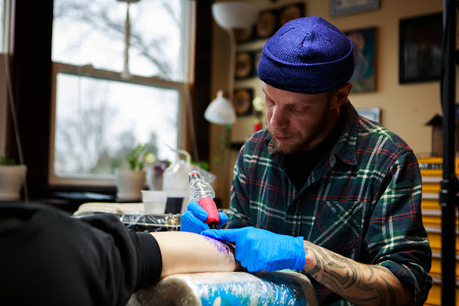 Explore memorial tattoo ideas for grandpa, creative tattoo ideas in Canton, available at The Inkeepers Tattoo Parlor