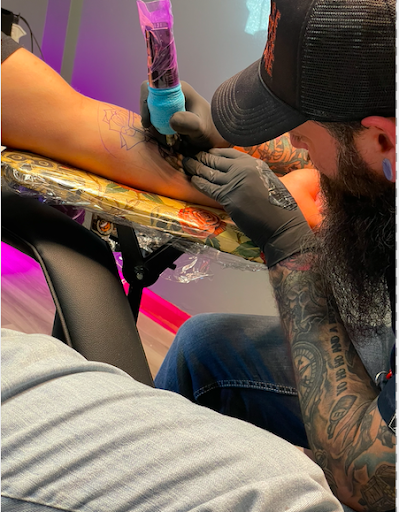 Explore egyptian tattoo ideas, creative tattoo ideas in Chattanooga, available at The Sailors Den Tattoos and Piercing & The Scurvy Pearl Music Venue