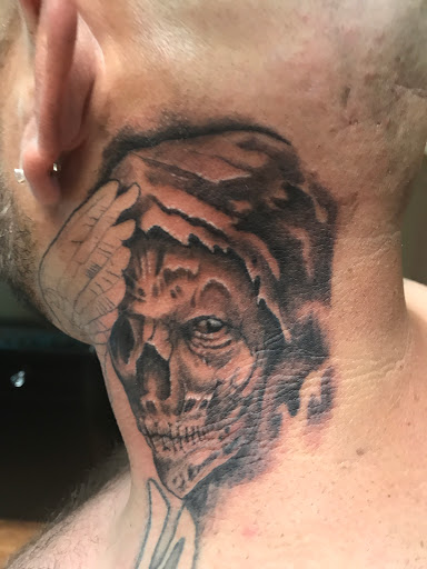 Explore cover up tattoo ideas on ankle, creative tattoo ideas in Clarksville, available at Chris Wallace Tattoos