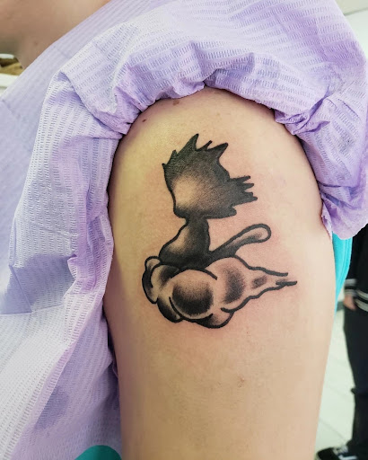 Explore jester tattoo ideas, creative tattoo ideas in Winter Haven, available at Pinkys Place Winter Haven