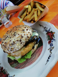 Frite du Restaurant de hamburgers Fermé définitivement bigoud burger remplacé par la paillote de la côte même numéro à Combrit - n°1