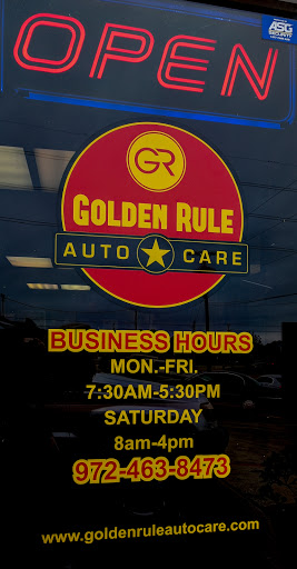 Auto Repair Shop «Golden Rule Auto Care», reviews and photos, 5313 Lakeview Pkwy, Rowlett, TX 75089, USA