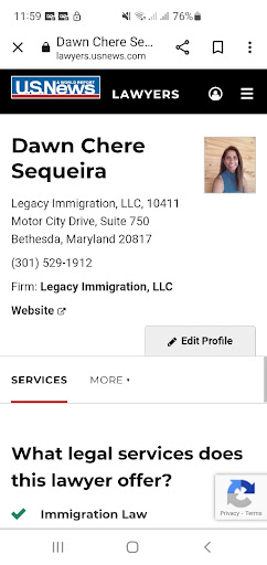 Immigration Attorney «Legacy Immigration, LLC», reviews and photos