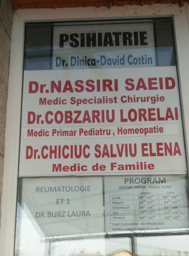 Opinii despre Cabinet Dr.Chiciuc-Salviu Elena în <nil> - Doctor