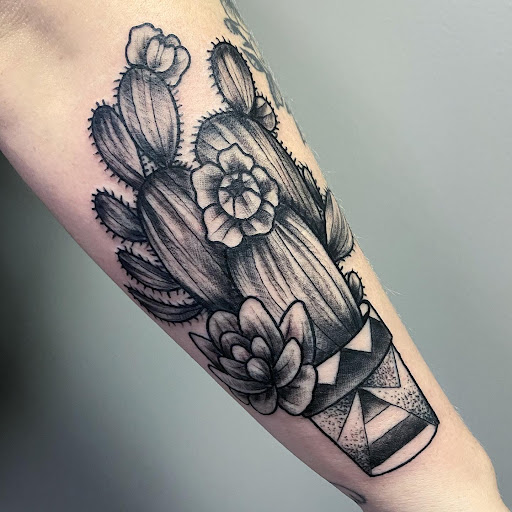 Explore tattoo ideas for musicians, creative tattoo ideas in Canfield, available at Black Rose Tattoo Studio
