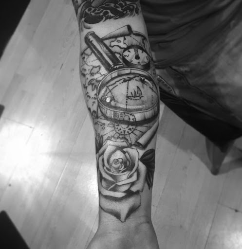 Find tattoo for dad ideas for your next unique tattoo in Lawrence at Standard Electric Tattooing