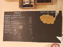 Menu / carte de Il Panigaccio à San Vito-Cerreto