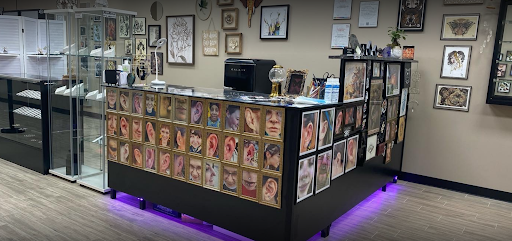 Explore grizzly bear tattoo ideas, creative tattoo ideas in Houston, available at Body Art Piercing Studio