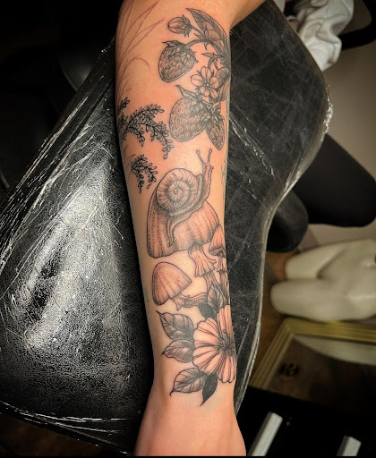 Explore time waits for no one tattoo ideas, creative tattoo ideas in Santa Clara, available at Vamp Body Art piercings and tattoo studio