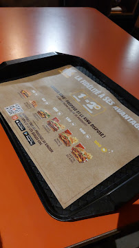 Menu / carte de Burger King à Mandelieu-la-Napoule