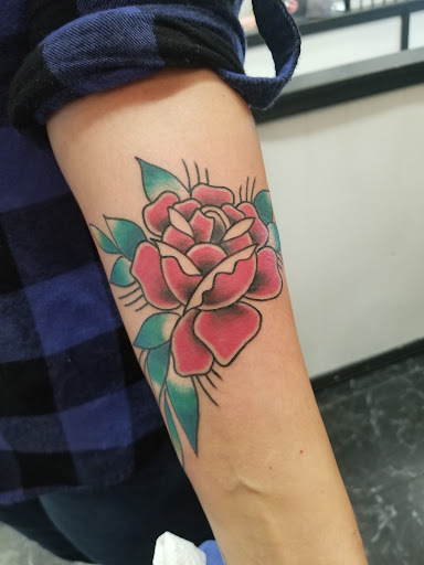 Explore deathly hallows tattoo ideas, creative tattoo ideas in Rogers, available at Saved by Grace Tattoo Studio