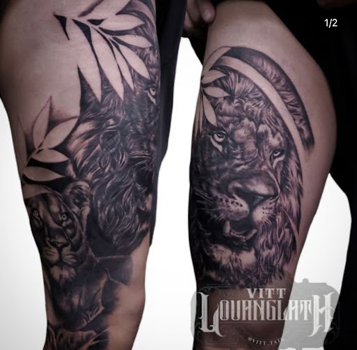 Explore cougar tattoo ideas, creative tattoo ideas in Anaheim, available at Glorious Kingdom Tattoo (Walk ins Welcome)