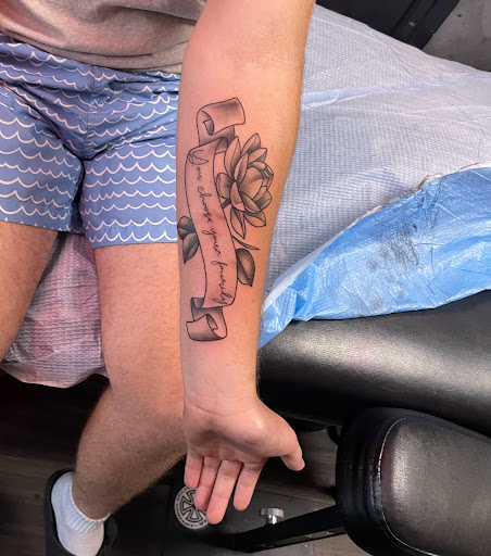 Explore wrist tattoo placement ideas, creative tattoo ideas in Orange Park, available at Big City Tattoo and Piercing