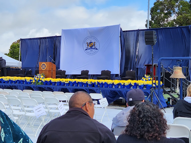 Soccer field at bodnar field in Vallejo, California
