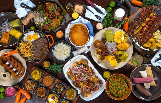 Restaurants eat American food Lima