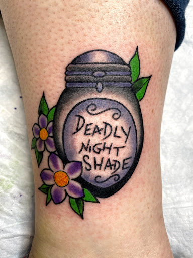 Explore tattoo ideas for mens leg, creative tattoo ideas in Modesto, available at Inkwell Tattoo