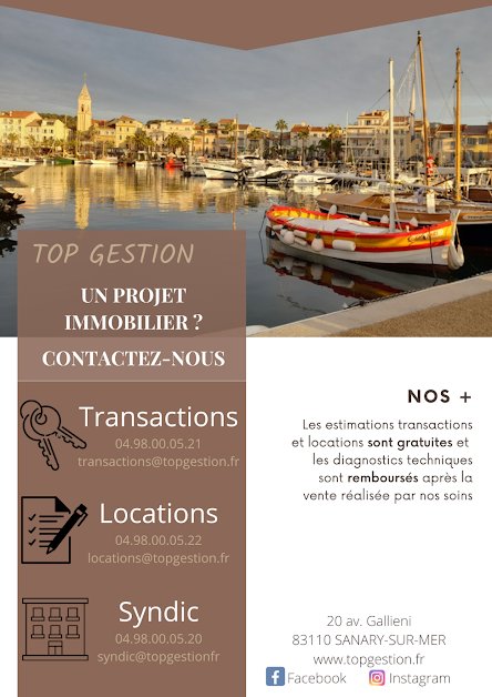 Top Gestion - Agence immobilière Sanary-sur-Mer à Sanary-sur-Mer