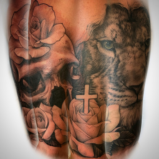 Explore hand and finger tattoo ideas, creative tattoo ideas in Baldwinsville, available at Tymeless Tattoo